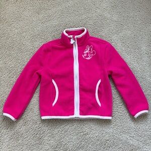 Minnie Mouse Zip Fleece Jacket